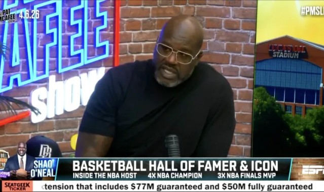 奥尼尔评历史总统山：库里应与乔丹科比勒布朗一起入选