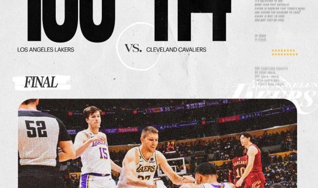 中国体育APP-【现场】实力差距让人唏嘘 骑士斩湖人豪取八连胜