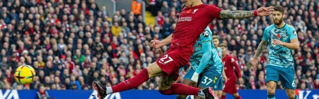 体育APP-【英超】神仙配合+努涅斯双响，利物浦3比1南安普敦